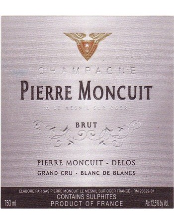 Pierre Moncuit Grand Cru Blanc de Blancs NV