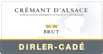 Dirler-Cade Cremant D'Alsace Brut 2014