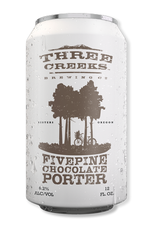 Three Creeks Fivepine Chocolate Porter 12oz Can