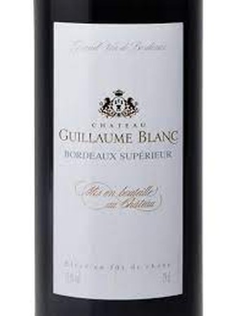 Chateau Guillaume Blanc Bordeaux Superieur 2019
