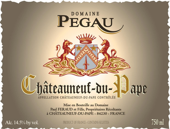 Domaine du Pegau Chateauneuf-du-Pape Cuvee A Tempo Blanc 2022