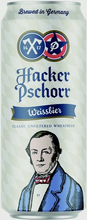 Hacker Pschorr Weissbier 500mL Can
