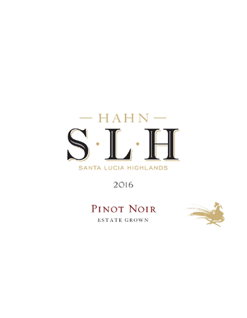 Hahn Winery Santa Lucia Highlands Pinot Noir 2016
