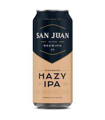 San Juan Island Brewing Tangerine Hazy IPA 16oz Can