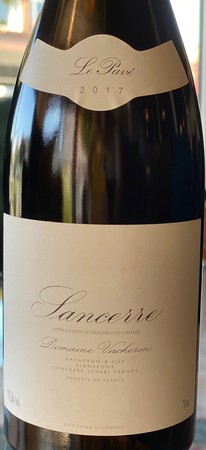 Domaine Vacheron Le Pave Sancerre 2017 Copy