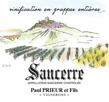 Paul Prieur et fils En Grappes Entìeres Sancerre Rouge 2022