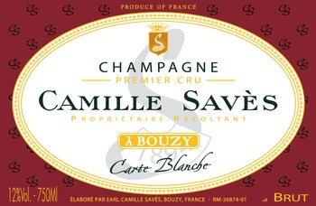 Camille Saves Carte Blanche 1er Cru NV