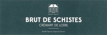 Domaine Ogereau Cremant De Loire Brut De Schistes NV