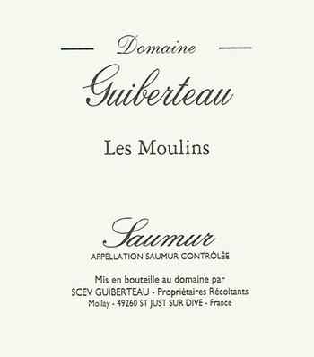 Les Moulins Guiberteau Saumur Blanc 2017