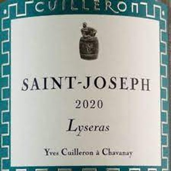 Yves Cuilleron Saint Joseph Blanc Lyseras 2020