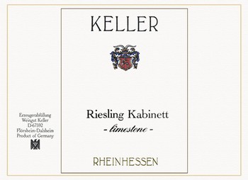 Keller Limestone Kabinett Riesling 2017