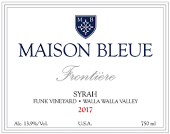 Maison Bleue Funk Vineyard Syrah 2017