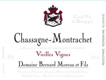 Domaine Bernard Moreau Chassagne-Montrachet VV Rouge 2020