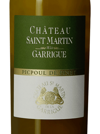 Chateau St. Martin de la Garrigue Picpoul de Pinet 2022