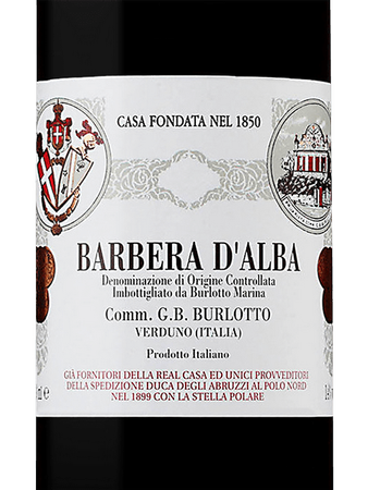 G.B. Burlotto Barbera d'Alba 2022