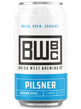 Brick West Pilsner 12oz Can