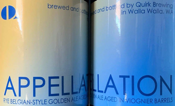 Quirk Brewing Appellation 750mL Bottle