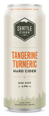 Seattle Cider Tangerine Turmeric 16oz Can