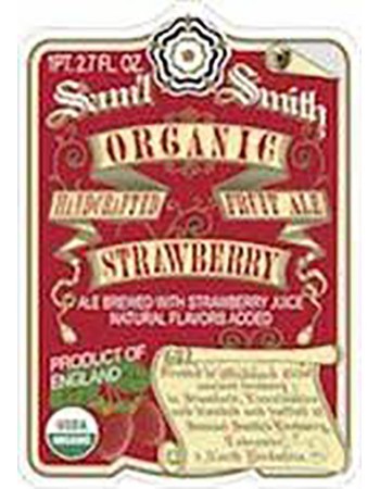 Samuel Smith Organic Strawberry 12oz Bottle