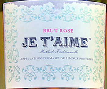 Je T'Aime Cremant De Limoux Rose Brut NV