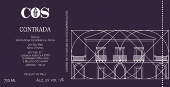 Azienda Agricola COS Contrada Nero D'Avola 2011
