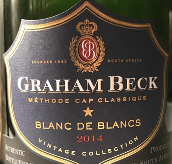 Graham Beck Blanc de Blancs 2014