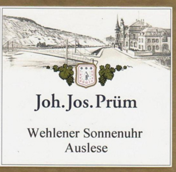 J.J. Prum Wehlener Sonnenuhr Auslese Gold Capsule Riesling 375mL 2017