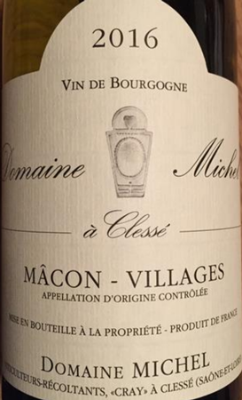 Domaine Michel Macon-Villages 2016