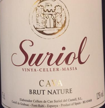 Suriol Cava Reserva Brut Nature 2015