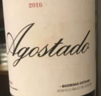 Bodegas Cota 45 Agostado Palo Cortado 2016