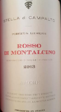 Stella di Campalto Rosso di Montalcino 2013