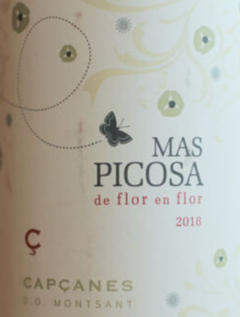 Capcanes Mas Picosa Flor en Flor Red 2017