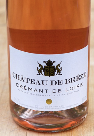 Chateau de Breze Cremant de Loire Rose 2019
