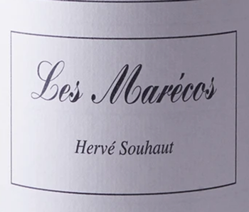 Herve Souhaut Collines Rhodaniennes Les Marecos Blanc 2018