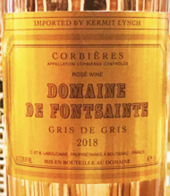 Domaine de Fontsainte Gris de Gris 2019