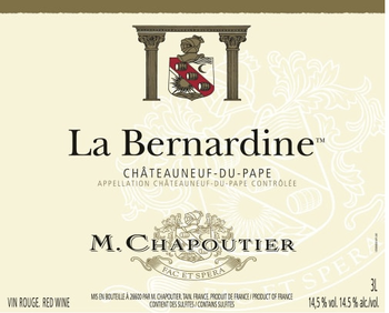 M. Chapoutier La Bernardine Chateauneuf-du-Pape 2016