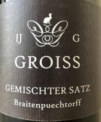 Ingrid Groiss Gemischter Satz Braitenpuechtorff 2018