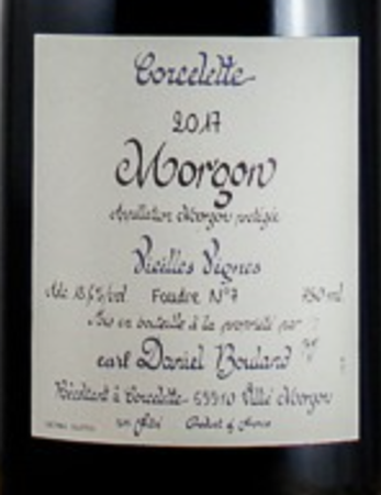 Daniel Bouland Morgon Corcelette VV 2017