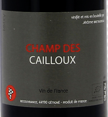 Jerome Bretaudeau Champ des Cailloux 2015