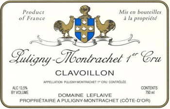 Domaine Leflaive Puligny-Montrachet 1er Cru Clavoillon 2020