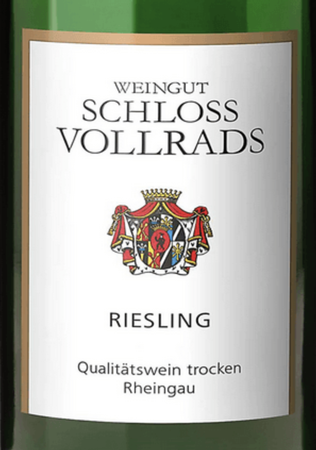 Schloss Vollrads Riesling QBA 2017