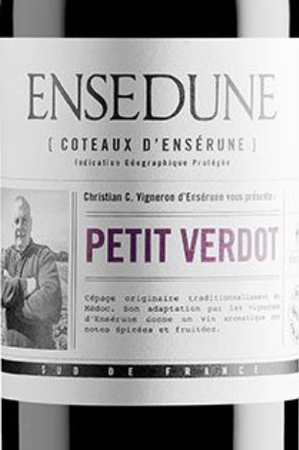 Les Vignobles Foncalieu Ensedune Petit Verdot 2017
