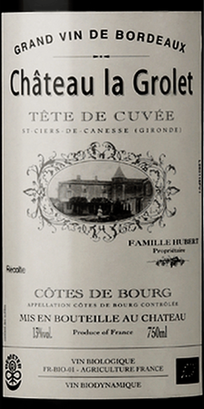 Chateau la Grolet Tete de Cuvee 2017