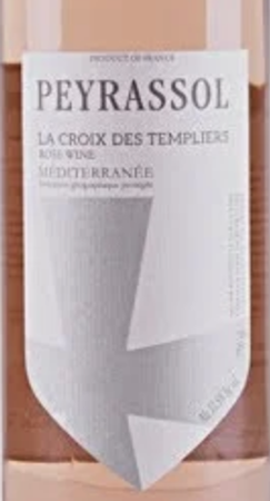 Chateau de Peyrassol La Croix des Templiers Rose 2019