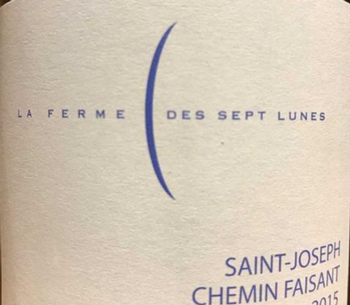 La Ferme des Sept Lunes Saint Joseph Chemin Faisant 2016