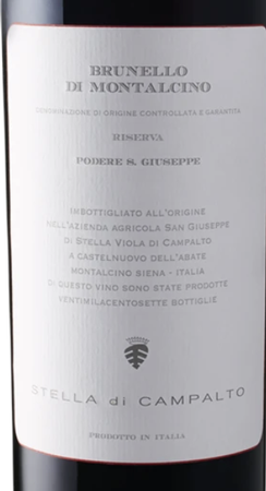 Stella di Campalto Brunello di Montalcino Riserva 2013
