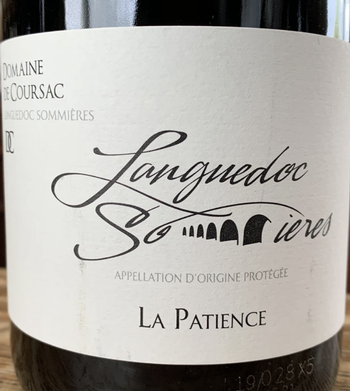 Domaine de Coursac La Patience Languedoc-Sommieres 2017