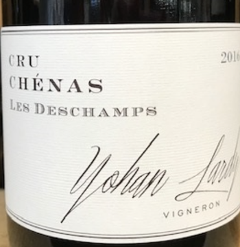 Yohan Lardy Les Deschamps Chenas 2019