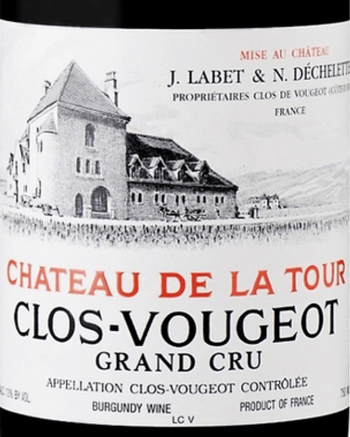 Chateau de la Tour Clos-Vougeot Grand Cru 2016