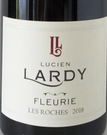 Lucien Lardy Fleurie Les Roches 2018